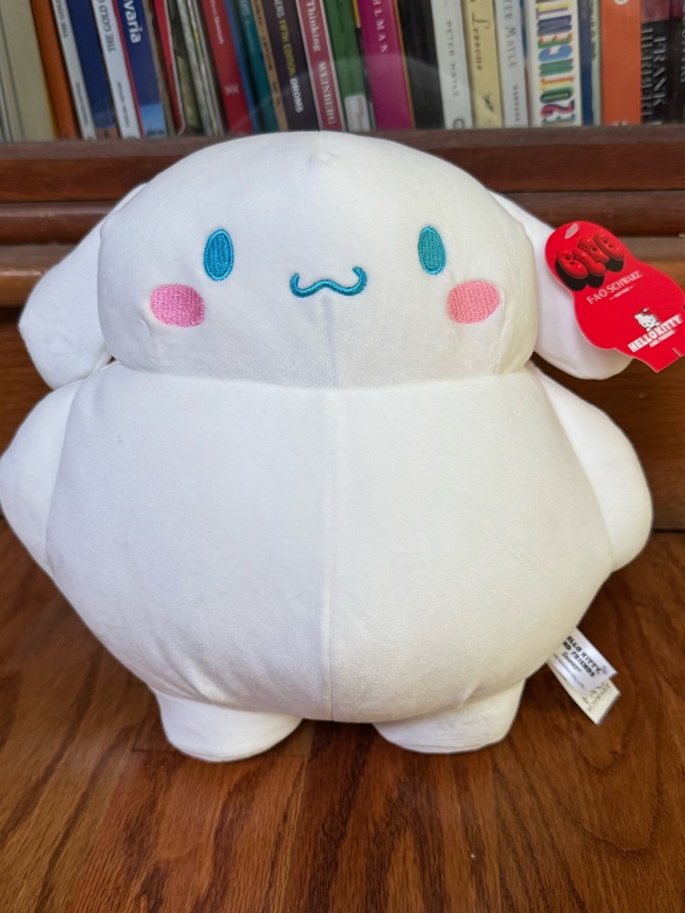 NWT FAO Schwarz 10” Cinnamoroll Blob Plush Hello Kitty & Friends